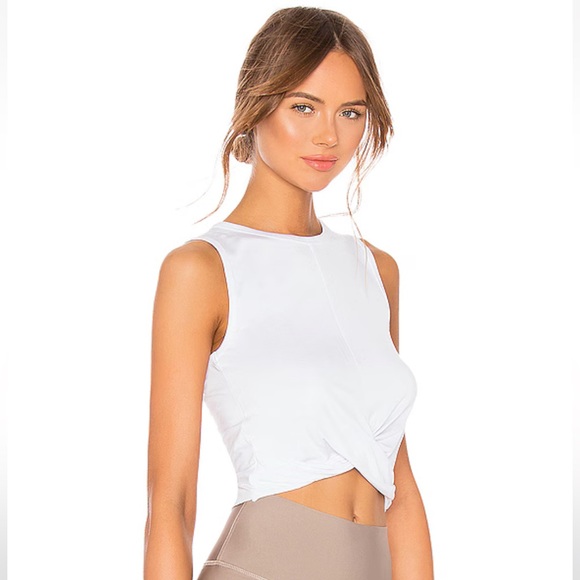 Alo Cover Tank, White Size Small. - Picture 2 of 5